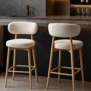 כיסא בר Capri - אלון