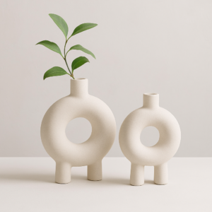 נורד- סט כדים דקורטיבי מעוגל