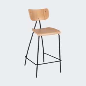 כסא בר מוזס - אלון