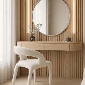 קונסולה מרחפת דגם "DORI"  אלון