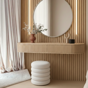 קונסולה מרחפת דגם "JEKOB"  אלון