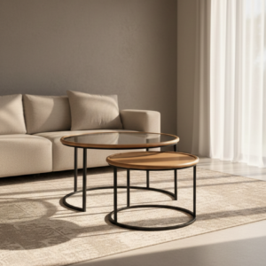 סט שולחנות משולב - "מילאנו"