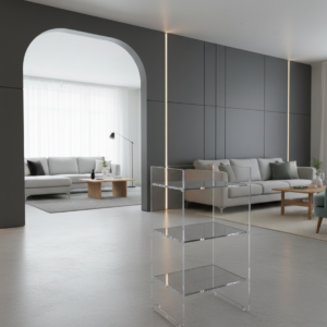 שידת מדפים מאקריליק דגם "YALI"