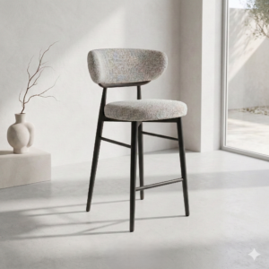 כיסא בר Capri - שחור *מבצע עד 04.04.26