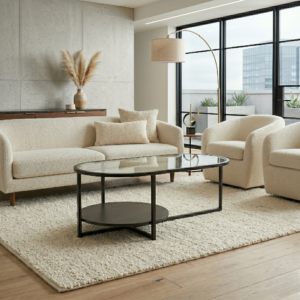 שולחן סלון - גפן (שחור)